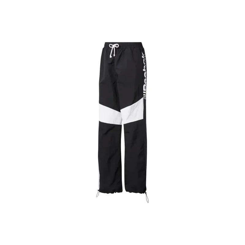 Reebok WOR MYT Wide Leg Pant Knitted Sports Pants Women's Black-0
