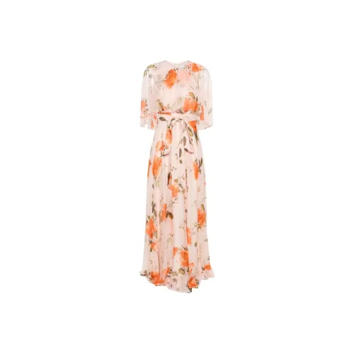 Erdem Floral print Silk Maxi Dress