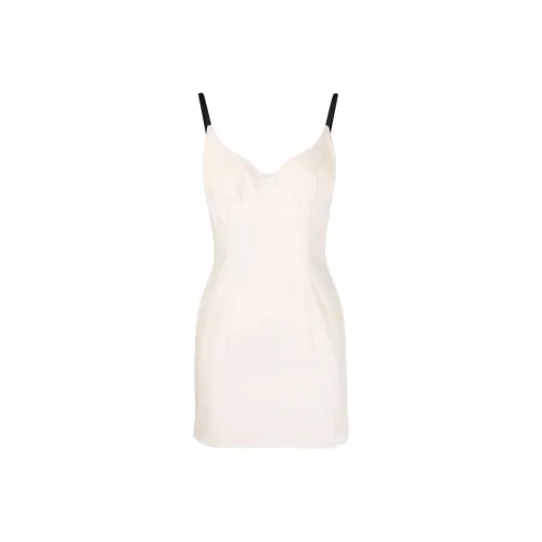HERON PRESTON Canvas Corset Minidress