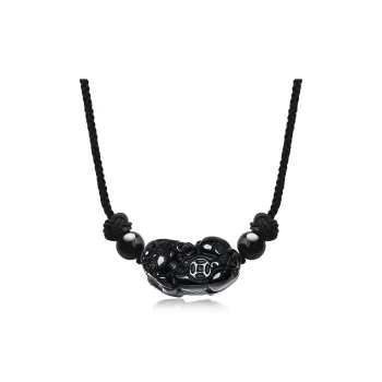 Lao Feng Xiang Obsidian Jade Unisex