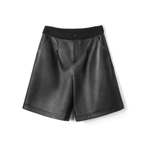 SINBOS Casual Shorts Women's Elegant Black