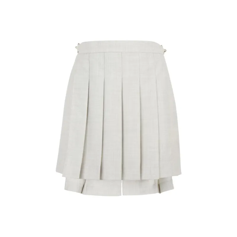 FENDI Casual Shorts Women's Gray-0