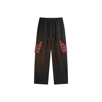 COMGM Casual Pants Unisex Navy Blue
