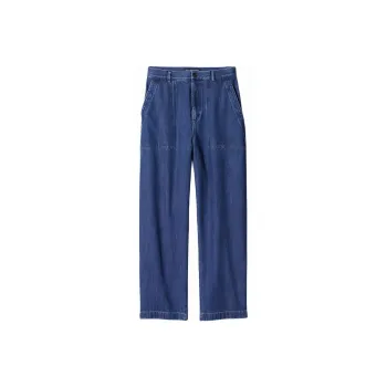 Ines De La Fressange X UNIQLO X Ines De La Fressange Jeans Women's Royal Blue