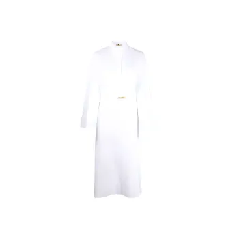FENDI Long-Sleeved Dresses Women's White