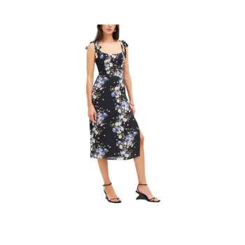Reformation Slip Dresses Women's Crown Black