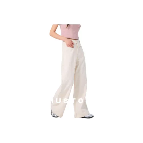 MUSTOFF Casual Pants Women's Ecru