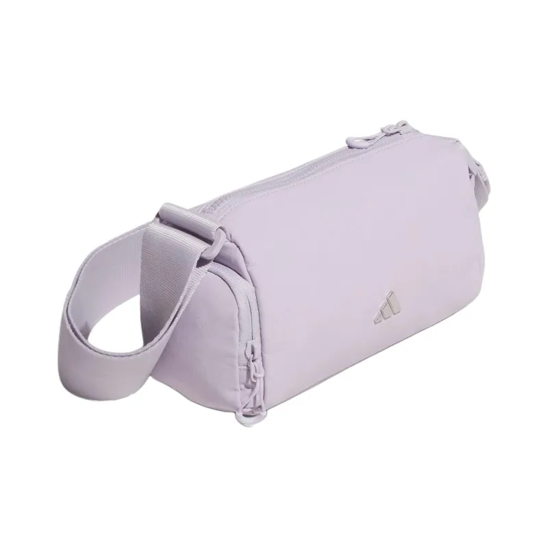 Adidas Recycled Polyester Shoulder Bag, Crossbody Bag Women's Light Purple-1