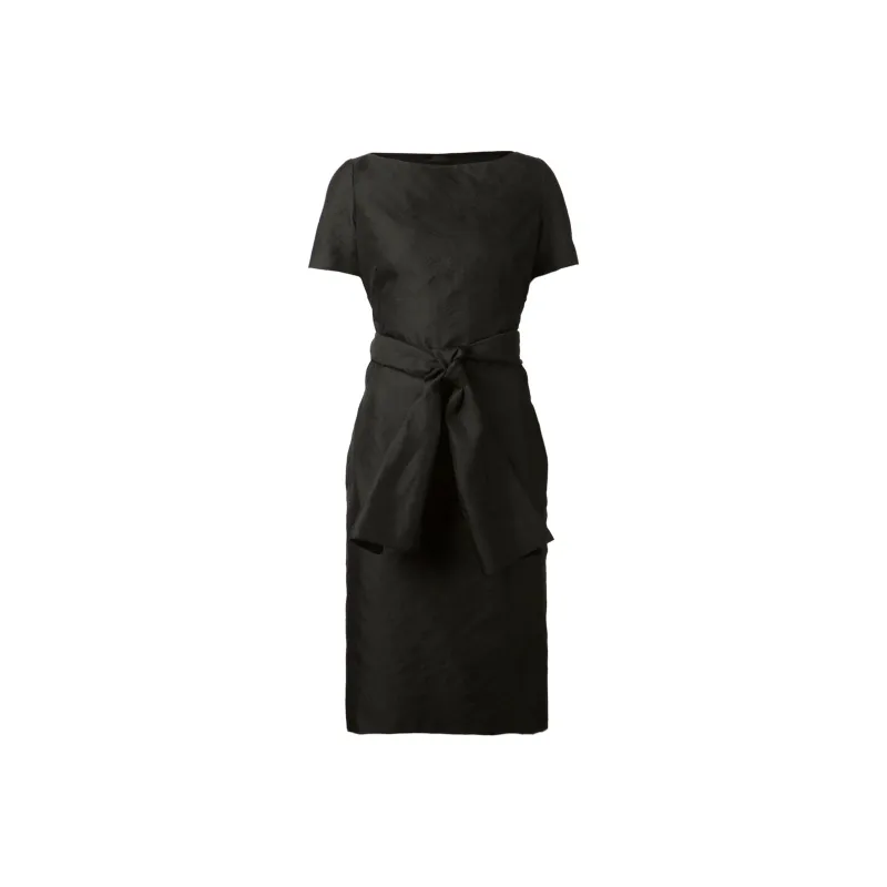 THE ROW Short-Sleeved Dresses Women's Black-0
