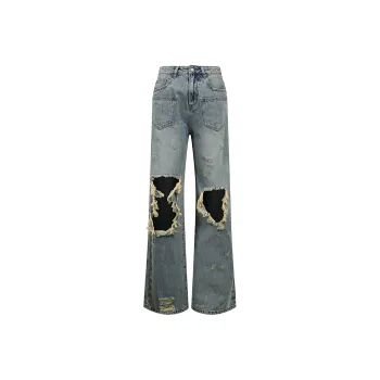 Valeria Obbaco Jeans Unisex Blue
