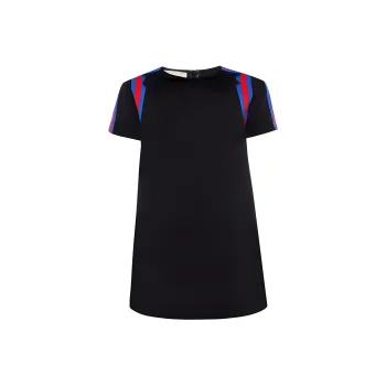 GUCCI Short Sleeved Dresses Women's Black
