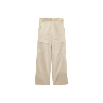 ZARA Cargo Pants Women's Gray