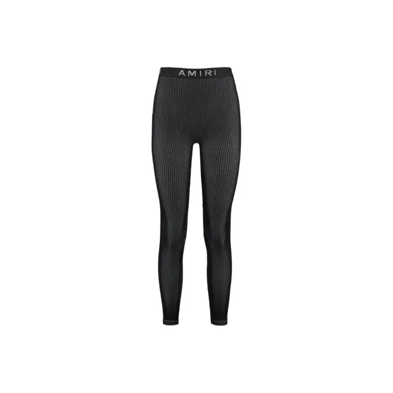 AMIRI Knitted Sweatpants Women's Black-0