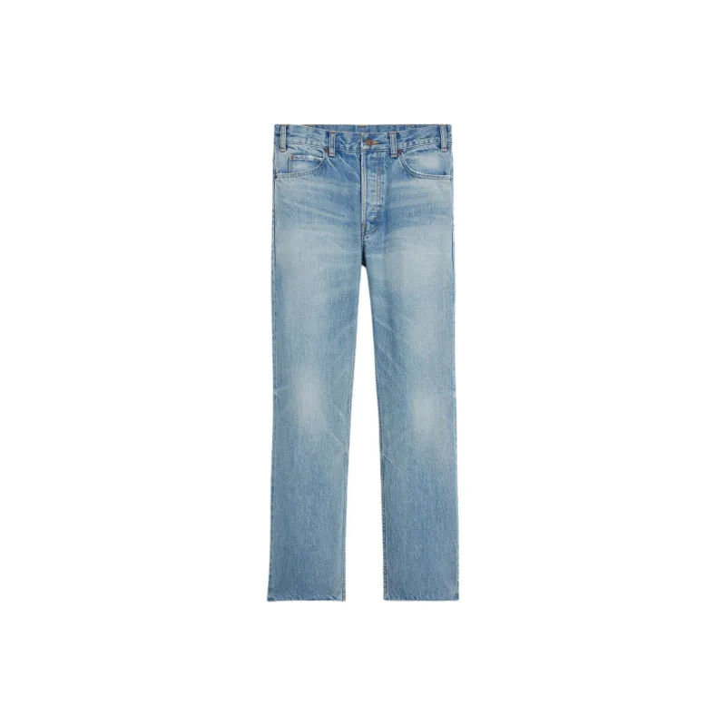 CELINE Women's Polly Jeans Steel Blue Wash-0