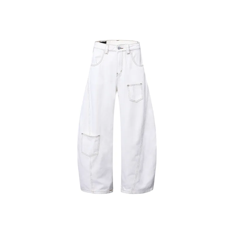 VINMUK Jeans Unisex White-0