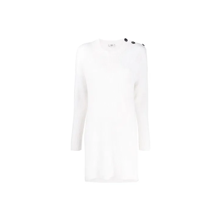 FENDI Long-Sleeved Dresses Women's White-0