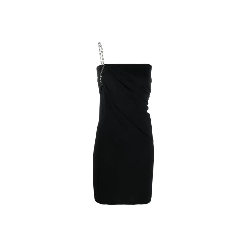 Givenchy G Link One Shoulder Dress-0