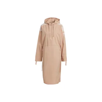 Adidas Originals ADICOLOR CLASSICS TRACEABLE Long Sleeved Dresses Women's Light Brown
