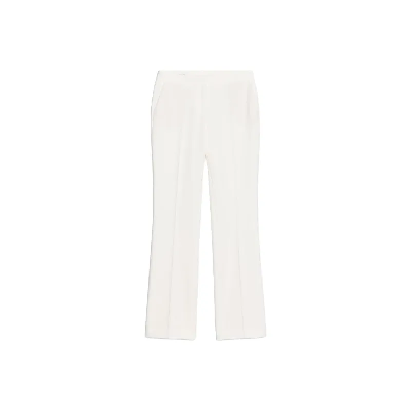 ZARA Casual Pants Women's Raw White-0