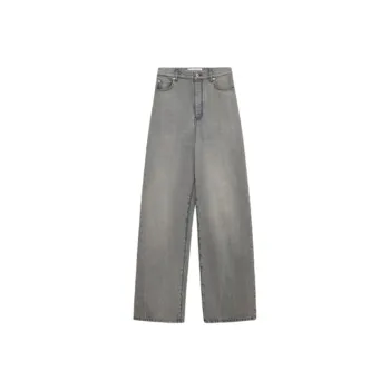 LOEWE High Waisted Jeans 'Grey Melange'