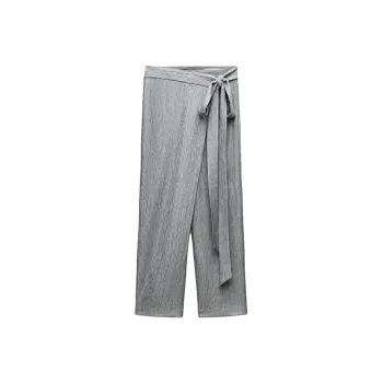 ZARA Casual Pants Women's Light Gray