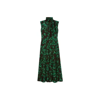 THEORY Sleeveless Dresses Women's Green