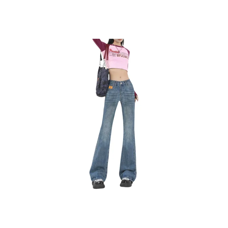 Weixi Jeans Women's Vintage Blue-0