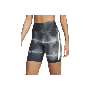 Nike Dri FIT 7' Mid Rise Printed 'Black' Training Shorts