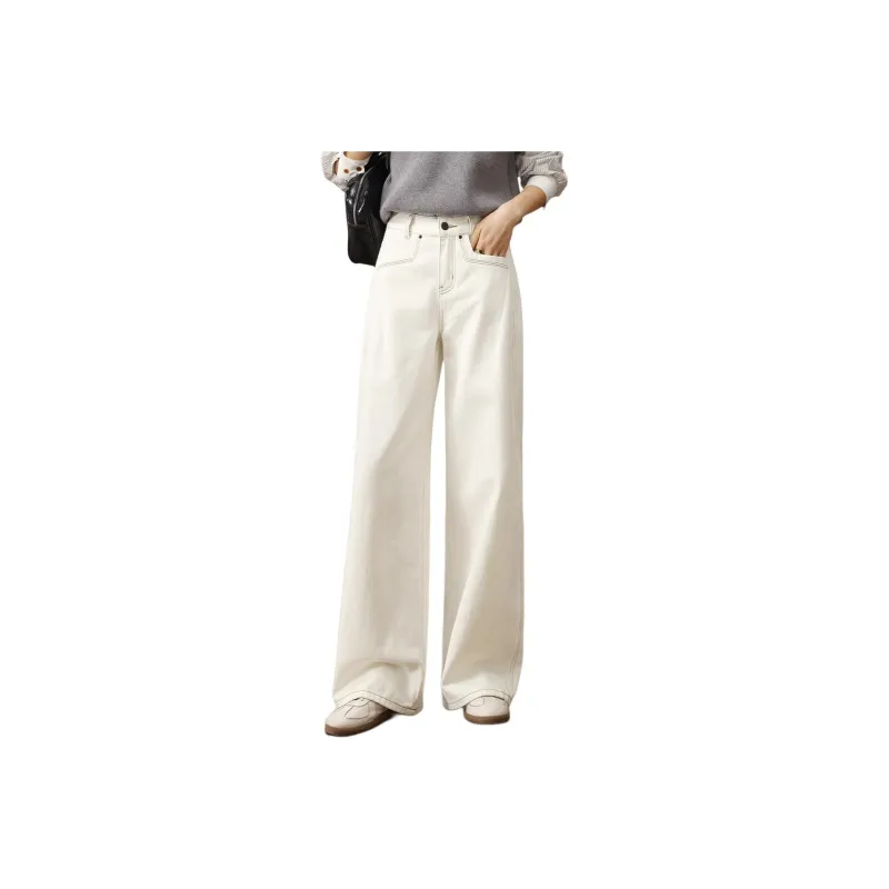 HIPPIEMISS Jeans Women's Ecru-0