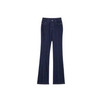 Yiner SS24 Jeans Women's Deep Sea Blue