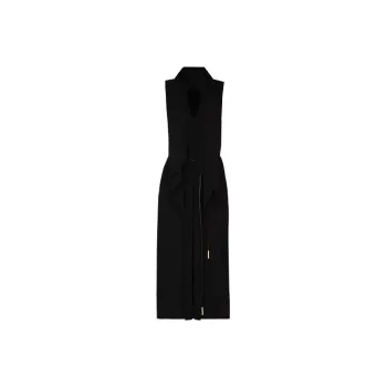 FENDI Sleeveless Dresses Women's Black