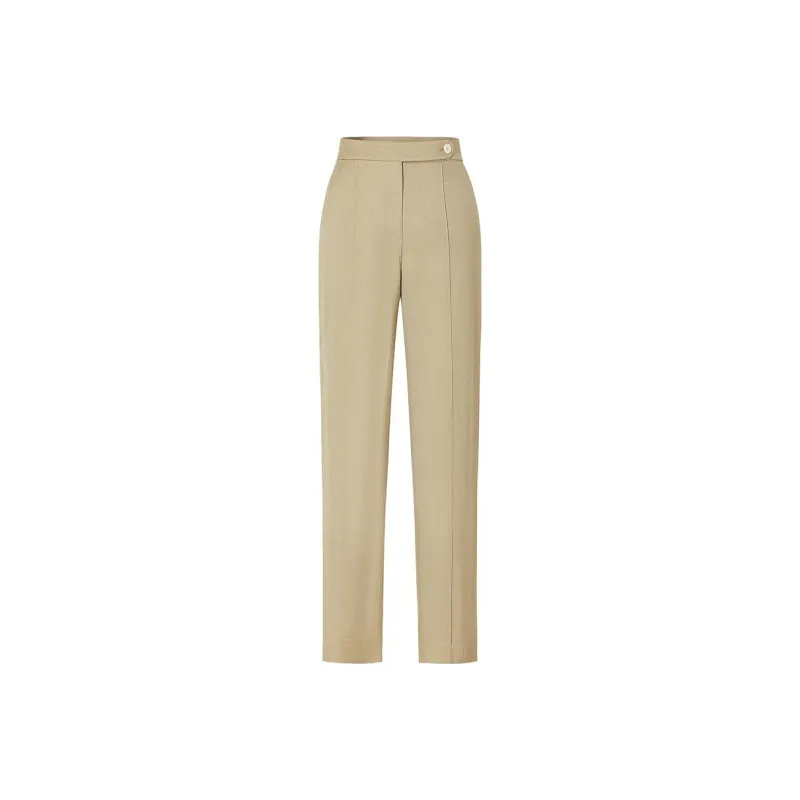 JZ. ANNAKRO Casual Pants Women's Green Gray-0