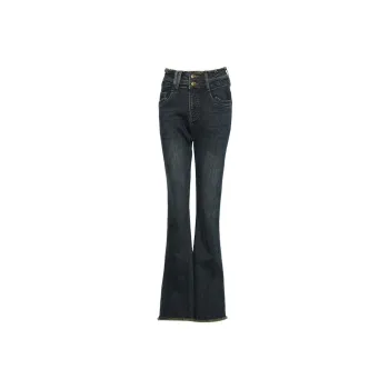 DPLAY Jeans Women's Dark Denim Blue