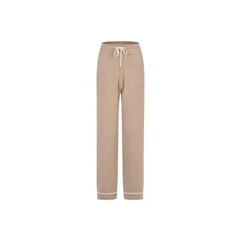RARE Knitted Sweatpants Women's Light Coffee