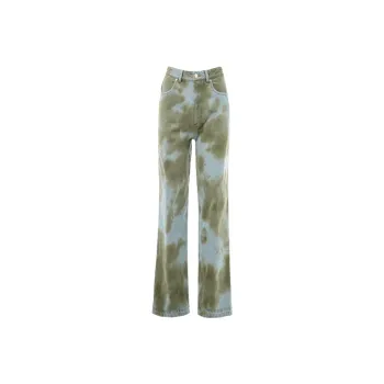 Gyokuu Straight Jeans Women's Blue