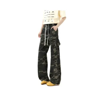BENGEN Cargo Pants Unisex Camouflage