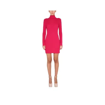DSQUARED 2 Turtleneck Knit Mini Dress