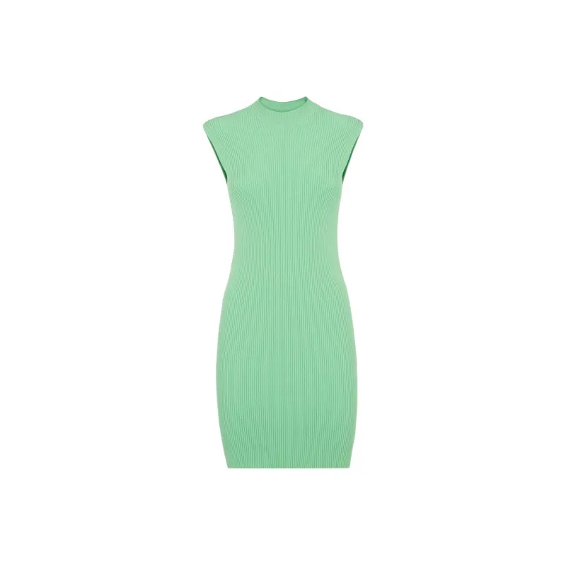 FENDI Sleeveless Dress Women's Green-0