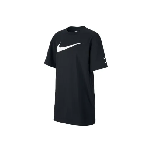 Nike Short Sleeved Dresses Women's Black