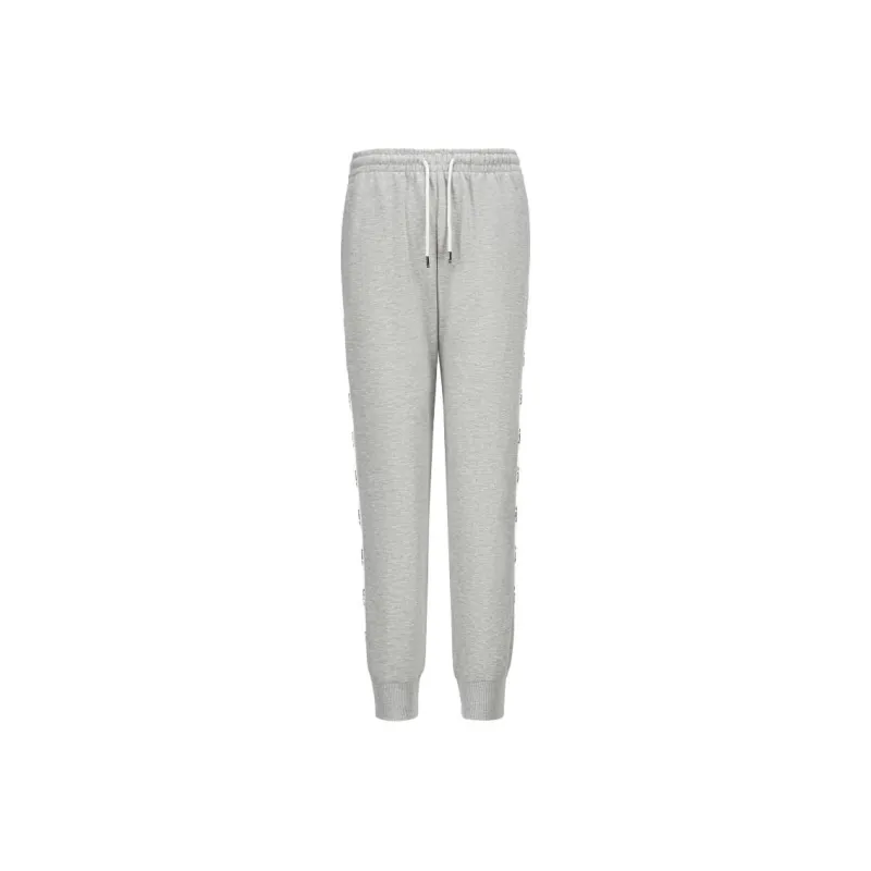 Reebok W RI Fleece Pant Knitted Sports Pants Women's Gray-0