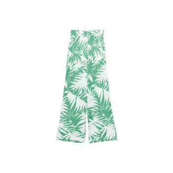 LIU·JO Palm Tree print Trousers