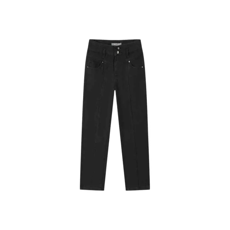 EICHITOO Jeans Women's Black-0