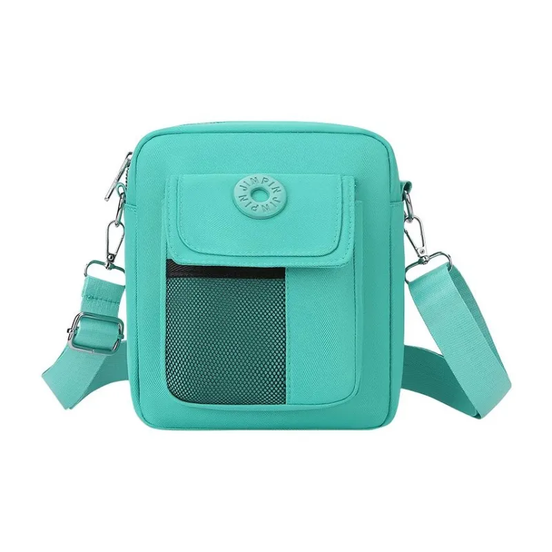 TOUTSEUL YOLO Nylon Fabric Crossbody Bag, Shoulder Bag Unisex Gray/Black/Purple/Khaki/Green/Dark Blue/Dark Brown-13