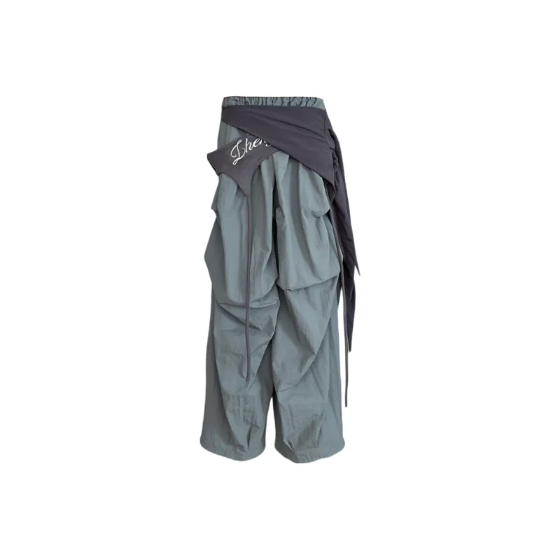 Udon House Casual Pants Women's Gray-0