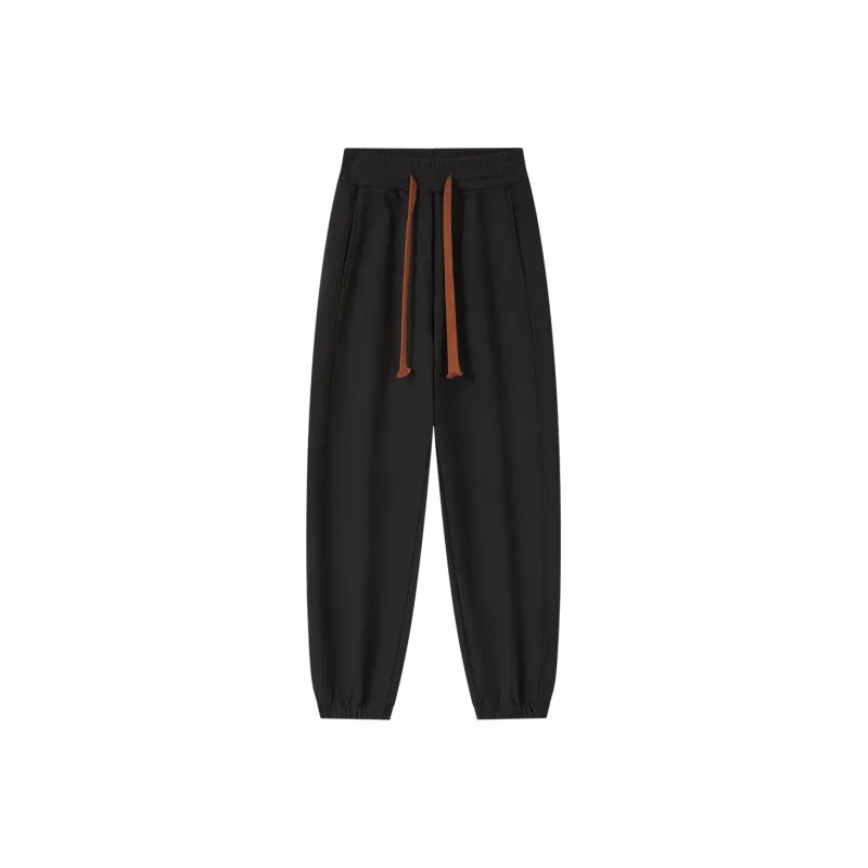 Muzi Knitted Sports Pants Women's-5