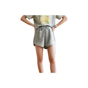 Olrain Casual Shorts Women's Gray