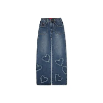 GUESS x YUEQI QI Jeans Women's Blue