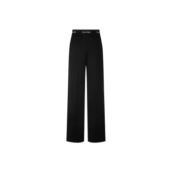 CALVIN KLEIN Knitted Sports Pants Women's Space Black