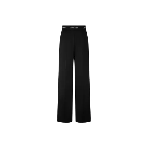 CALVIN KLEIN Knitted Sports Pants Women's Space Black
