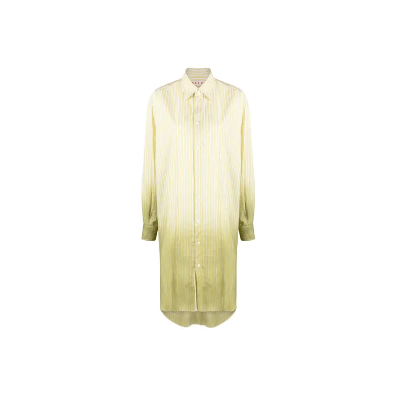 MARNI Long-Sleeved Dresses Women's Yellow-0